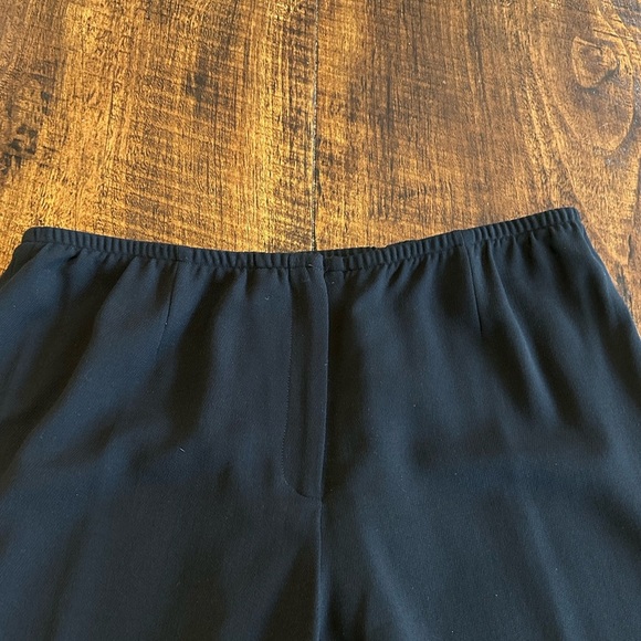 Eileen Fisher | 100% Merino Wool Black Dress Pants - Picture 4 of 5